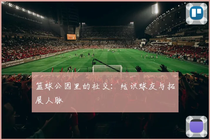 篮球公园里的社交:结识球友与拓展人脉